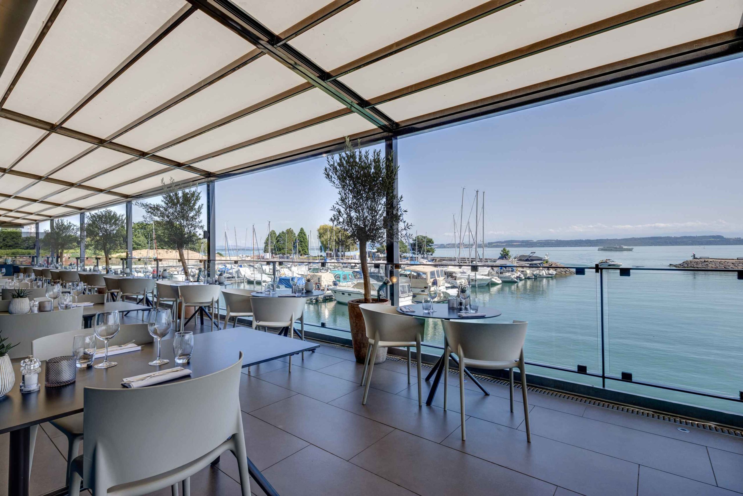 Restaurant Lake Side Hôtel Beaulac Neuchâtel 9