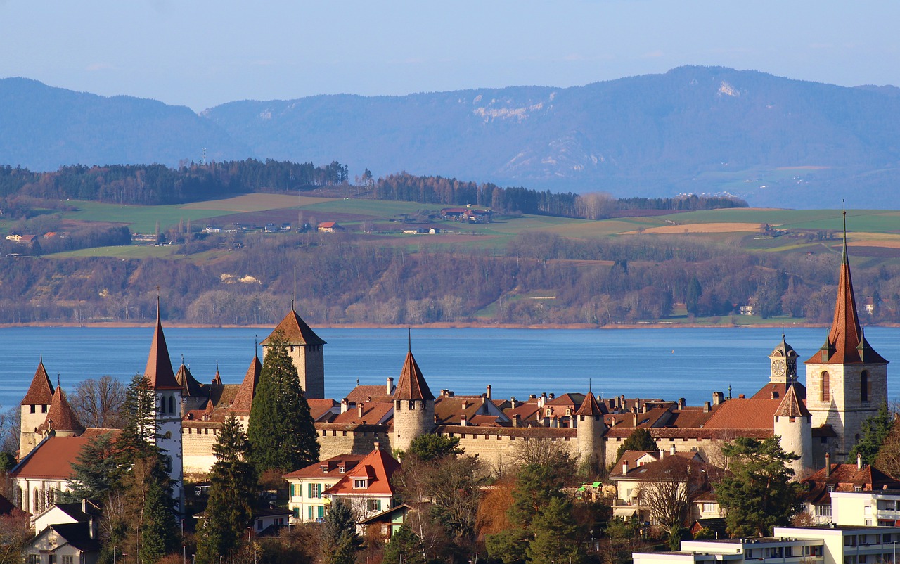 Lac de Morat Murtensee Murten Lake