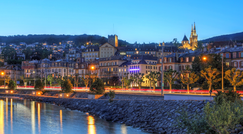 hotel neuchatel lac Neuenburgersees Lake Neuchatel